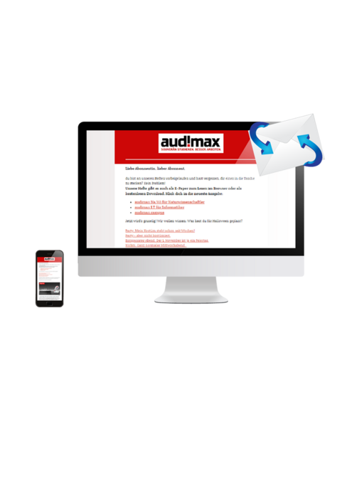 Personalmarketing mit audimax Newsletter
